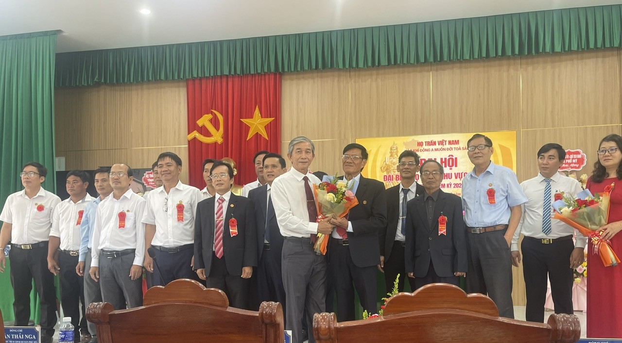 HỌ TRẦN VIỆT NAM  HÀO KHÍ ĐÔNG A MUÔN ĐỜI TỎA SÁNG TRÊN ĐẤT PHÙ MỸ:  ĐẠI HỘI ĐẠI BIỂU HỌ TRẦN KHU VỰC PHÙ MỸ LẦN THỨ NHẤT (NHIỆM KỲ 2026 – 2031): KHƠI DẬY NGUỒN LỰC DÒNG TỘC, PHỤNG SỰ QUÊ HƯƠNG 